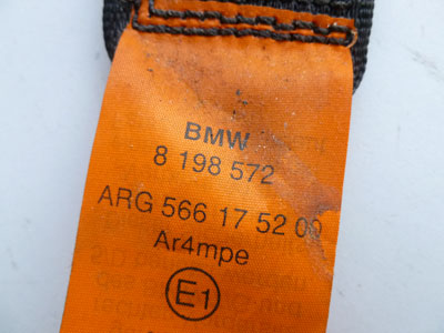 1997 BMW 528i E39 - Seat Belt, Front Right 81985725